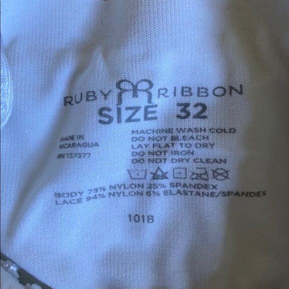 Ruby Ribbon Intimates & Sleepwear Ruby Ribbon Bra Poshmark